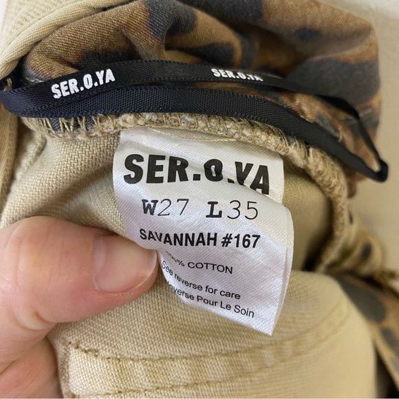 SER.O.YA Christy Low Rise Boyfriend Jean in Savannah Revolve Size 27 - Picture 9 of 10